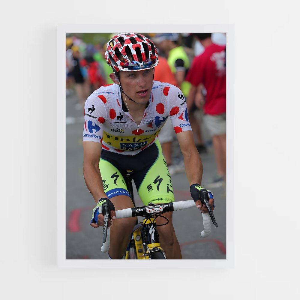 Poster Sur les Routes de l'Aventure – affiche Cyclisme (vue 3)